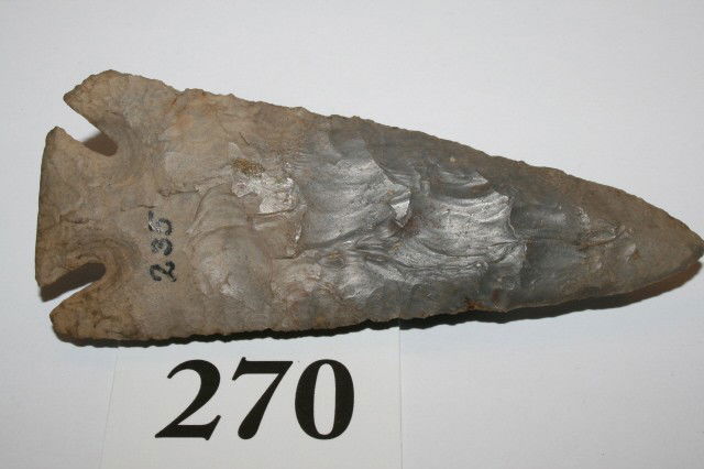 Hornstone Lost Lake Point: 4 3/4" Hornstone Lost Lake Point – Kentucky – Fine