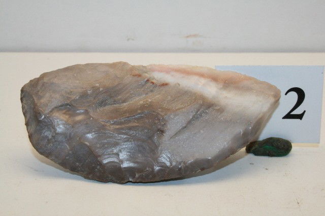 Alibates Crescent Knife: 4 ¾" x 2 ¼" Alibates Crescent Knife – Wyoming