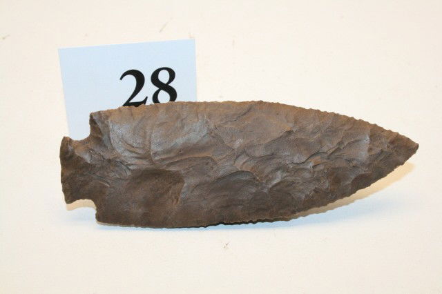 5" x 1 ¾" Benton Point: 5" x 1 ¾" Benton Point – Dover Flint – Mussel Shoals, Alabama