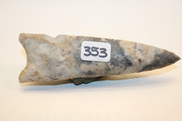 Mozkarte Dalton Point: 4 ¼" Colorful Mozkarte Dalton Point – Cooper Co. Mo.