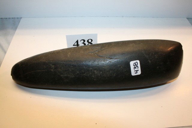 Hardstone Celt: 2 ½" x 10" Highly Polished Hardstone Celt – Montgomery Co. Alabama