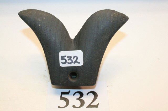 Salvaged Double Crescent Pendant: 2 ½" x 3 ½" Salvaged Double Crescent Pendant – Ross Co. Ohio