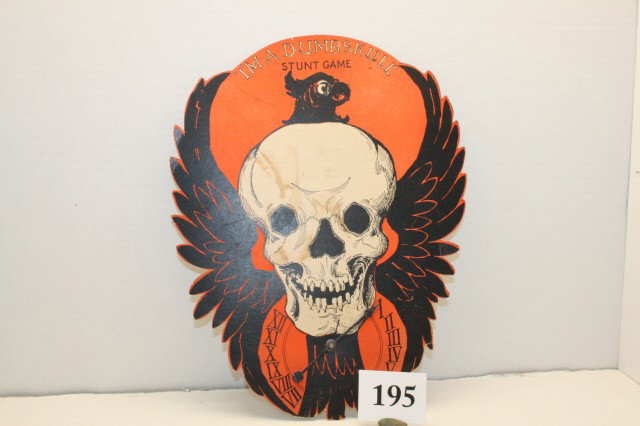 Skull Stunt Game Spinner: "I'm A Dumbskill" Skull Stunt Game Spinner - 12 inches tall