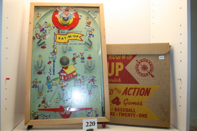 Poosh – Em Up Marble Game: Poosh – Em Up Marble Game – with original box – tom morman