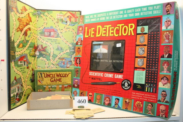 Uncle Wiggly Game: Uncle Wiggly Game with Board & Lie Detector Game by Mattel