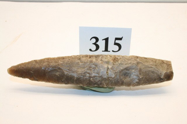 5 5/8" Spear: 5 5/8" Spear – Dagger Culture, broken-glued Svenburg, Isle of Funen, Denmark 1939