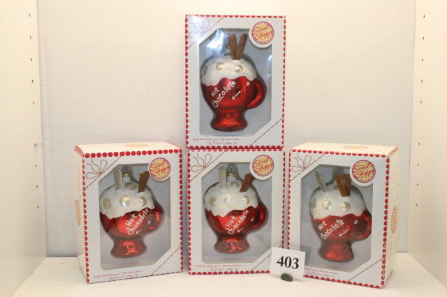 4 Christmas Ornaments: 4 Christmas Ornaments – Sweet Shoppe