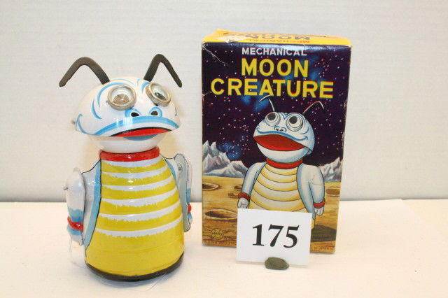 Marx Wind up Moon Creature: Marx Wind up Moon Creature in original box – working (Mint)