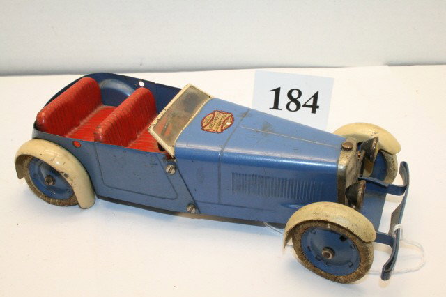 Meccano Key Wind Race Car: Meccano Key Wind Race Car 8” – not tested (Pristine)