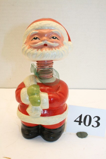 Santa Claus Bobblehead: Santa Claus Bobblehead (Pristine)