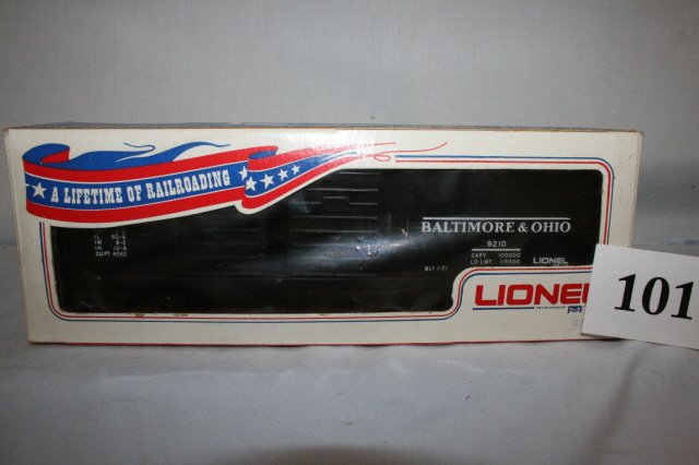 Lionel Balt. & Ohio 9210 Freight Car: Lionel Balt. & Ohio 9210 Freight Car in box