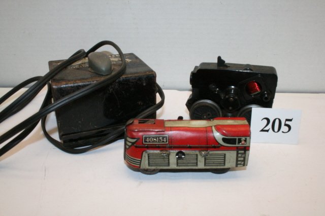 Tin Wind Up Train 408154 Mark Transformer: Tin Wind Up Train 408154 Mark Transformer – Lionel Motor