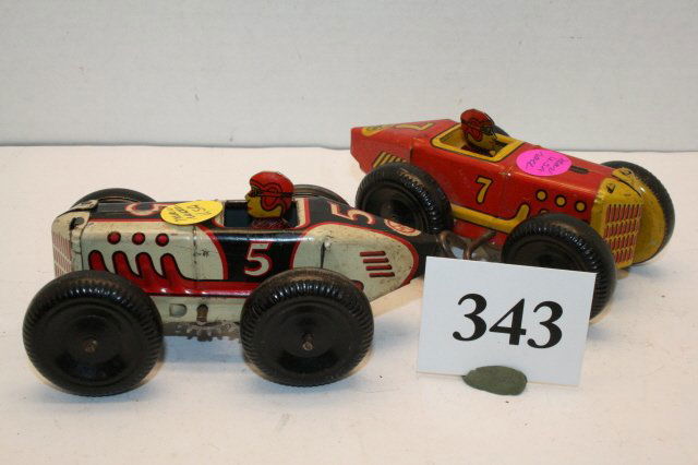Marx #5, #7 Racers: Marx #5, #7 Racers – no spring