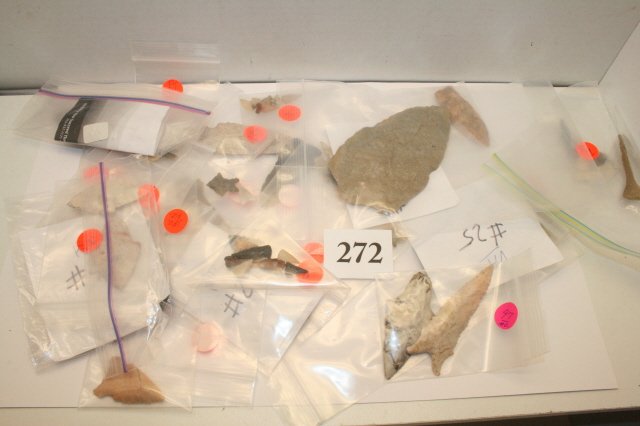 62 Assorted Flints