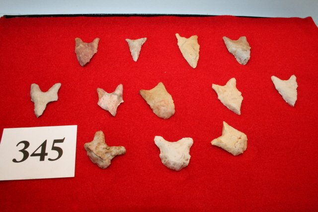 12 Dalton Points and Drills: Group of 12 Dalton Points and Drills – largest 1 ¾”