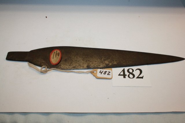 9 7/8” Iron Spear Point: 9 7/8” Iron Spear Point – Northern Wisconsin