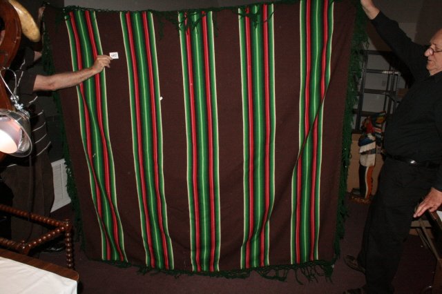 Beaver State Wool Blanket: 72” x 72” Pendleton Beaver State Wool Blanket – minor thread damage on one side