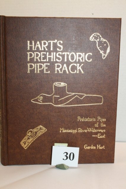 Book: “Harts Prehistoric Pipe Rack”: Book: “Harts Prehistoric Pipe Rack” – signed by Gordon Hart
