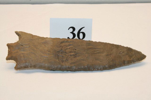 Dover Flint Pickwick Point: 6 ¼” Dover Flint Pickwick Point – Colbert Co. Corger Island, Alabama