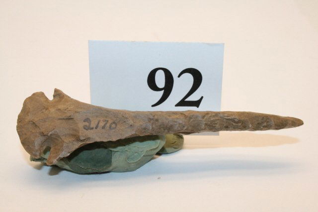 Kentucky Dovetail Drill: 4 1/8” Kentucky Dovetail Drill – Christian Co. Kentucky – Dover Flint