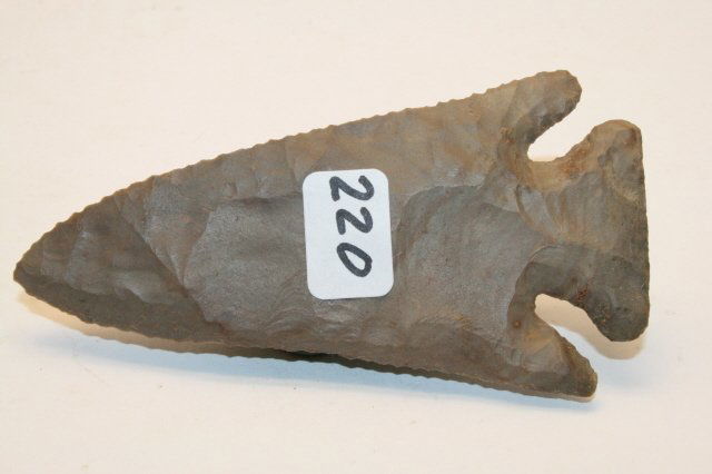 Fort Payne Lost Lake Point: 3 ¾” Fort Payne Lost Lake Point – Grade 9 Davis C.O.A. – Scott Co. Kentucky – John DeLime Collection