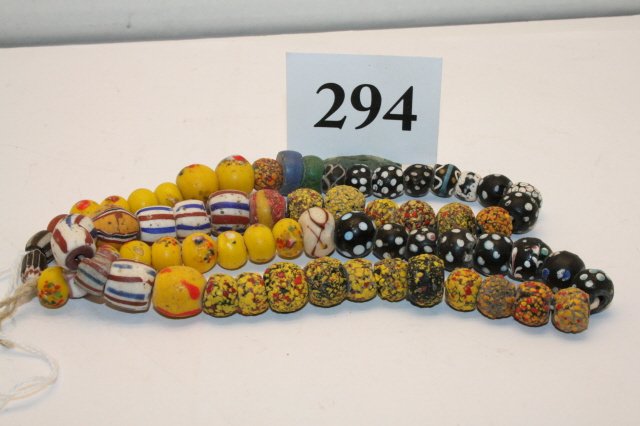 Strand Multi Colored Trade Beads: 24” Strand Multi Colored Trade Beads