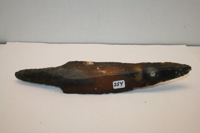 12 1/8” Uniface Spear: 12 1/8” Uniface Spear – Mayan