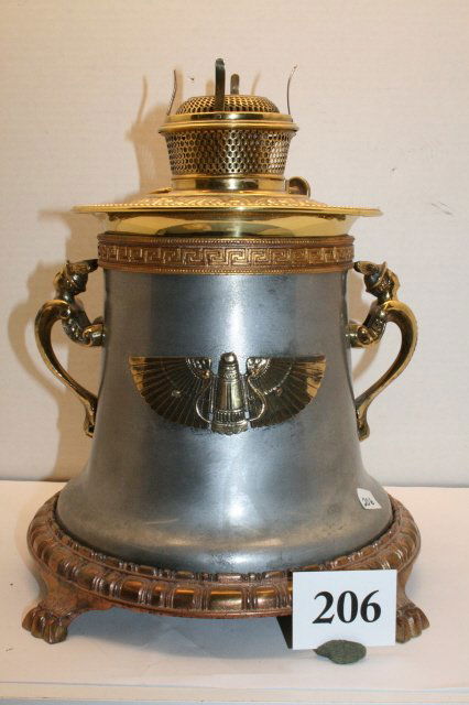 Gone with the Wind Lamp Base: Gone with the Wind Lamp Base – B & H font – 9 ½” diameter