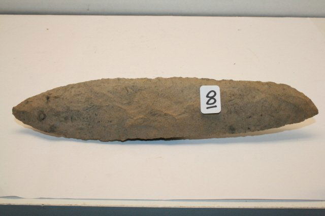 7 ¾” Duck River Sword: 7 ¾” Duck River Sword – Dover Flint, Jefferson Co. Tenn.