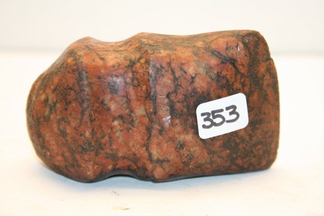 3 ½” ¾ Groove Axe: 3 ½” ¾ Groove Axe found in Warren Co. Ind. Grade 9 C.O.A.