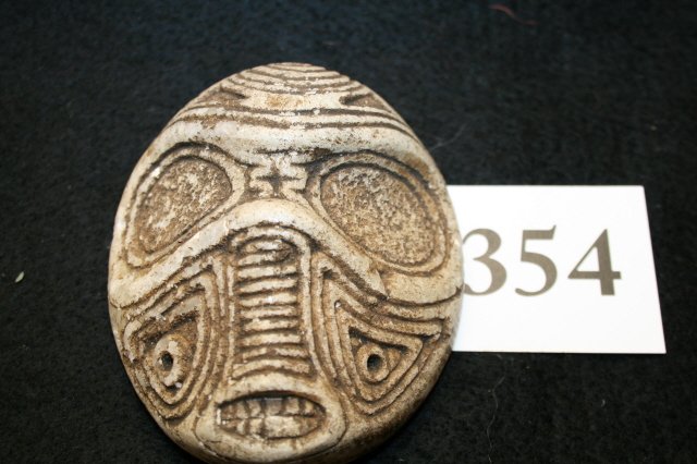 Taino Zemi Stomp: Taino Zemi Stomp found in the Dominican Republic 3 7/16” long, grade 8 Jackson C.O.A.