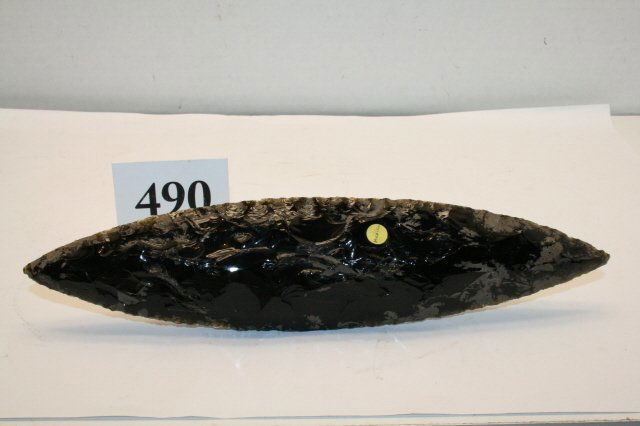 9” x 2” Obsidian Blade: 9” x 2” Obsidian Blade – Mexico