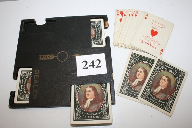 King of Havana Playing Cards: 52 Card Set King of Havana Playing Cards – Rugby’s Wm. Penn.