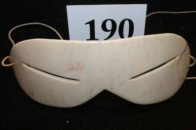 4 ¾” Ivory Snow Goggles: 4 ¾” Ivory Snow Goggles