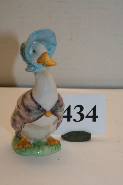 Beatrix Potter’s Jemima Puddleduck: Beatrix Potter’s Jemima Puddleduck – Copy right 1948 – Beswick England