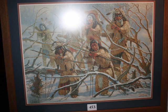 Limited Edition “The Trap”: 34” x 27 ½” Limited Edition “The Trap” Michael Gentry 203/900