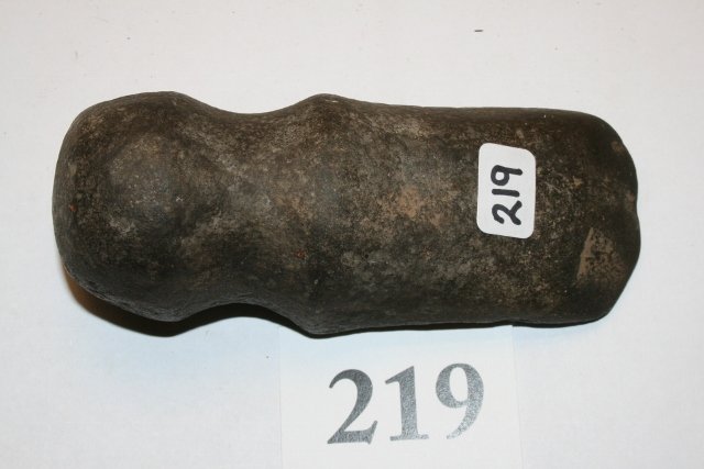 4 ¾” Half Grooved Adze: 4 ¾” Half Grooved Adze – Todd Co. Kentucky – Black Diorite