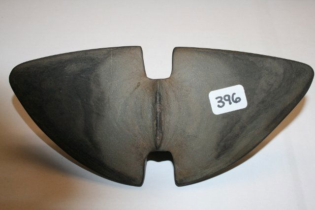 Butterfly Bannerstone: Sale Highlight! 6 ½” Double Notched Butterfly Bannerstone – St. Joseph Co. Indiana – Ex. Earl Townsend Collection #1535 – Ex. Judge Claude U. Stone Collection – Grade 9+ C.O.A.