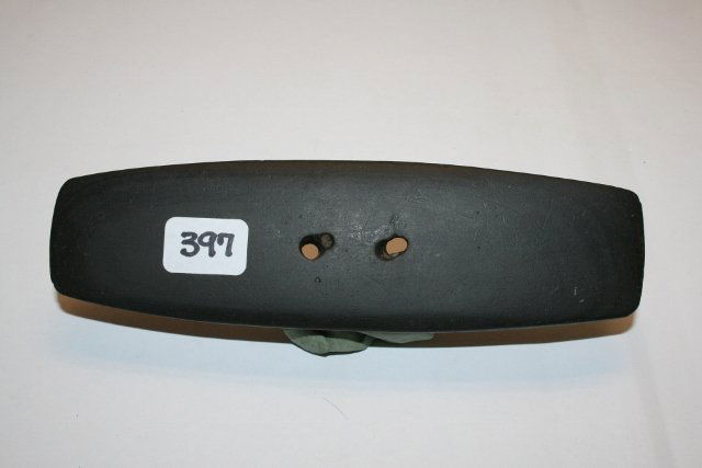 Rectangular Gorget: 5 3/8” Rectangular Gorget – Henry Co. Indiana – Ex. David Root Collection – Grade 9 + (C.O.A.)