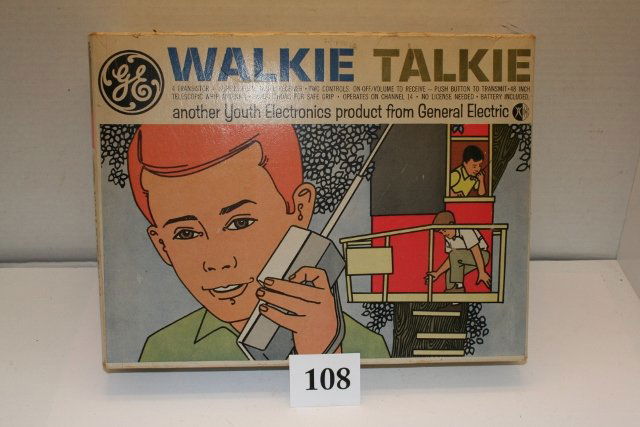 General Electric Walkie Talkie: General Electric Walkie Talkie Model Y7040 – with original box