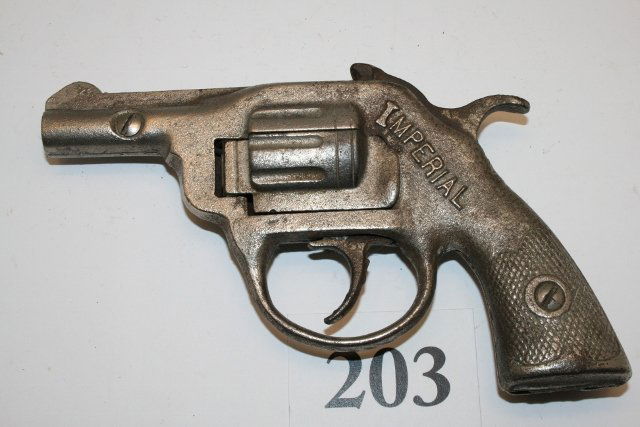 Cast Iron Automatic by Imperial: 6 ¾” Nickel Plated Cast Iron Automatic by Imperial – good shape