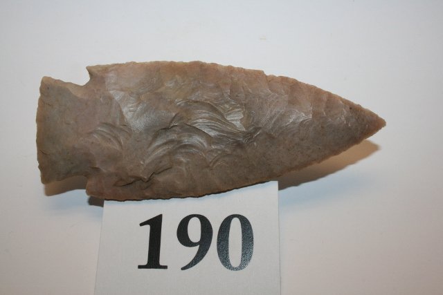 4” Hopewell Point: 4” Hopewell Point, Carter Cave Flint – Bath Co. Kentucky