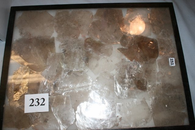Frame of Mica: 12 x 18 Frame of Mica, Recovered from a Site in Ross Co. Ohio