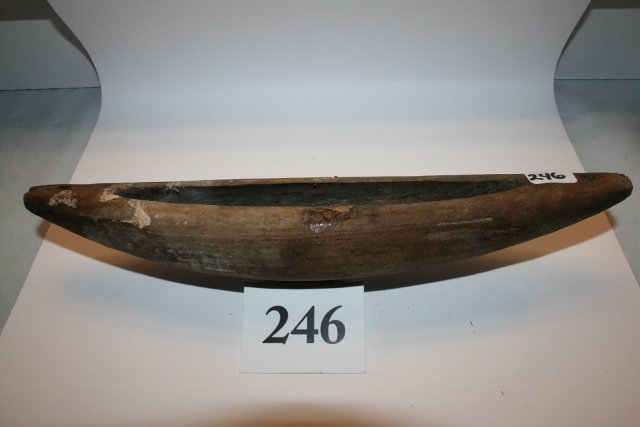 9 ¾” Childs Wooden Kayak: 9 ¾” Childs Wooden Kayak – Rare!