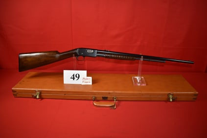 (X) Remington Model 12 .22 cal. Slide Action Rifle