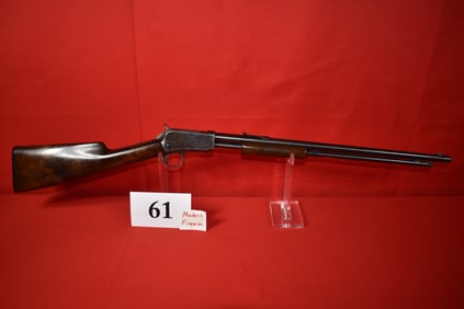 (X) Winchester Model 1906 .22 short slide action rifle