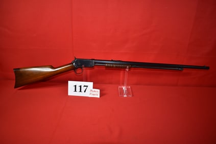 (X) Winchester Model 90 .22 short slide action rifle
