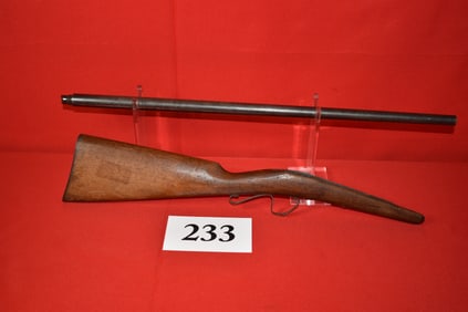 Remington .22 Cal. Mo-Skeet-O Bore Rifle bbl.