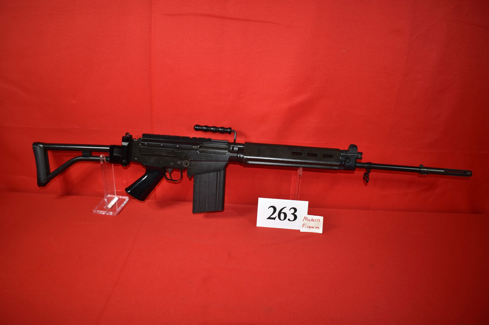 (X) Belgian FN FAL .308 Rifle: (X) Belgian FN FAL .308 Rifle, SN# 2507435 Pre Ban