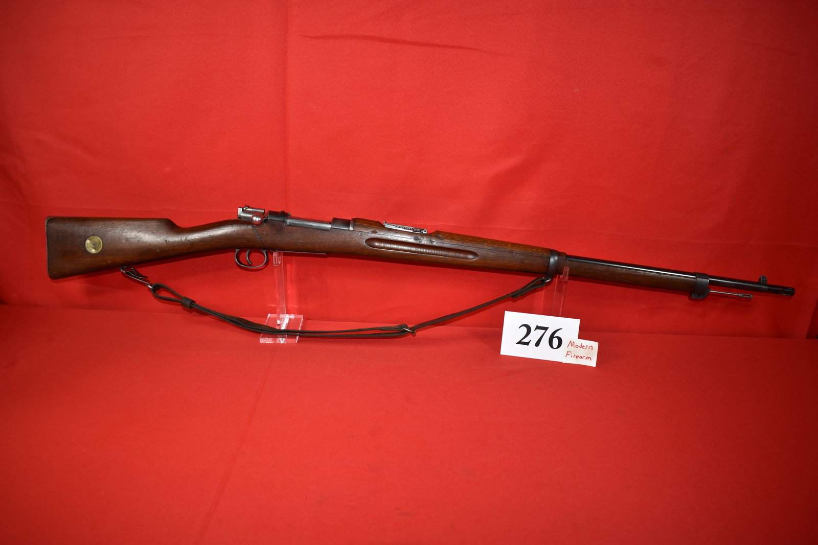 (X) Sweden Carl Gustafs M96 6.5 x 55 Mauser: (X) Sweden Carl Gustafs M96 6.5 x 55 Mauser, SN# 430873 on all parts except cleaning rod